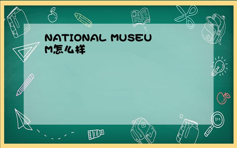 NATIONAL MUSEUM怎么样